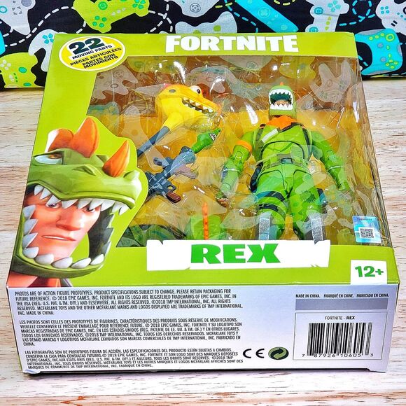McFarlane Toys Fortnite REX 7" Epic Games Collectible Gaming Action Figure New - Picture 3 of 7